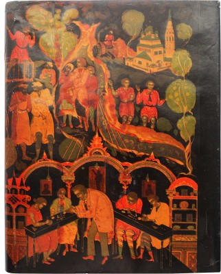 Вихрев Е. Палех. 1927-1932. Вторая композиция / Вступ. ст. С. Иванова. М., 1938.
